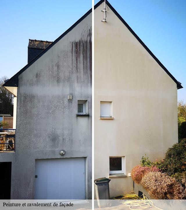 Peinture et ravalement de façade montegut-arros-32730 Duculty Rénov