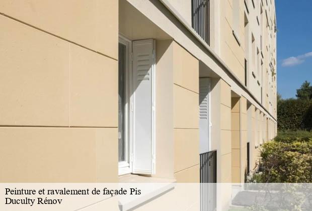 Peinture et ravalement de façade pis-32500 Duculty Rénov